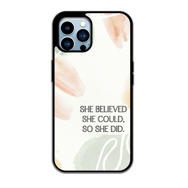 💪 She Believed - Affirmation féminine & style épuré