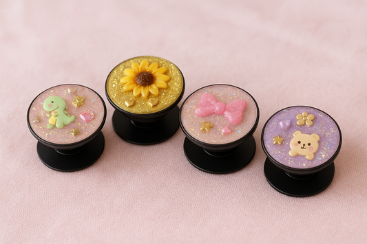 🌸 Phone Grip en résine