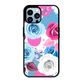 🎨 Rosy Pop – Fleurs vives & fond éclatant 🌸