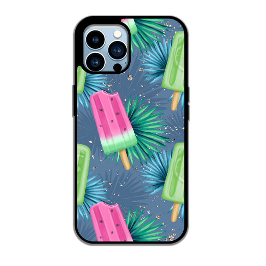 🍧 Tropical Pops – Glaces d’été & feuillage exotique 🌴