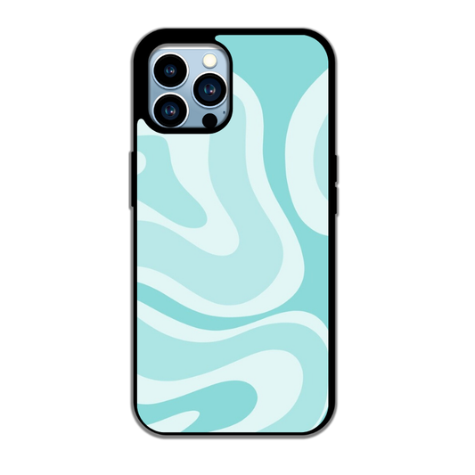 🌊 Vague Menthe - Style abstrait & fraîcheur pastel 🌀