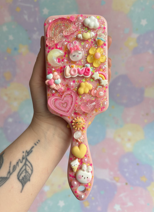 🌈 Brosse décorée