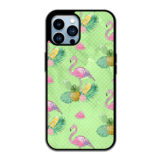🍉 Flamingo Party – Fruits d’été & flamants tropicaux 🦩