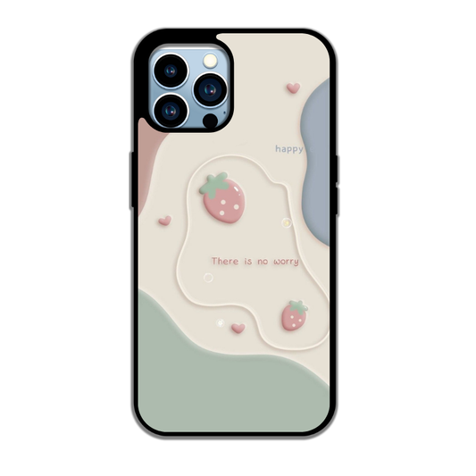 🍓 No Worry Zone - Minimalisme doux & fraise relax