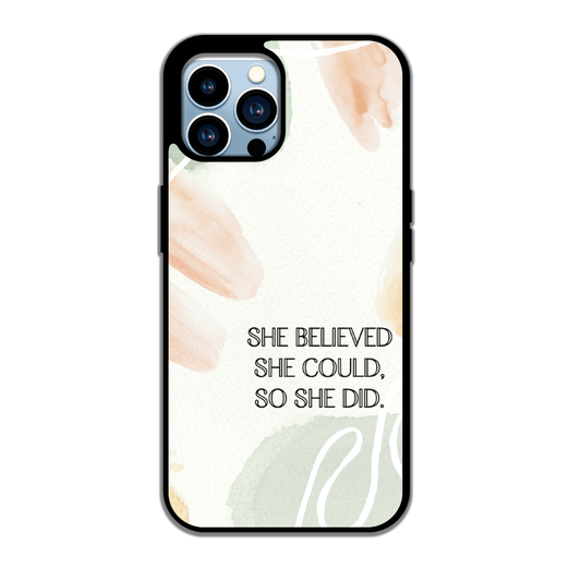 💪 She Believed - Affirmation féminine & style épuré