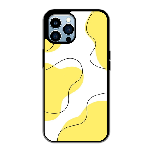 💛 Yellow Flow - Courbes abstraites & énergie lumineuse 🎨